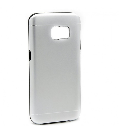 Husa Samsung Galaxy S6 Edge Motomo V2 Argintiu