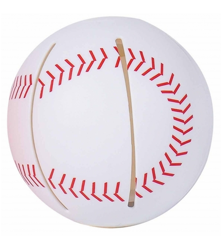 Minge UFO baseball Flippy cu deformare, diametru 8 cm, 3 ani +, lumini LED interactiva, minge magică OZN zburator, minge zburătoare, Alb