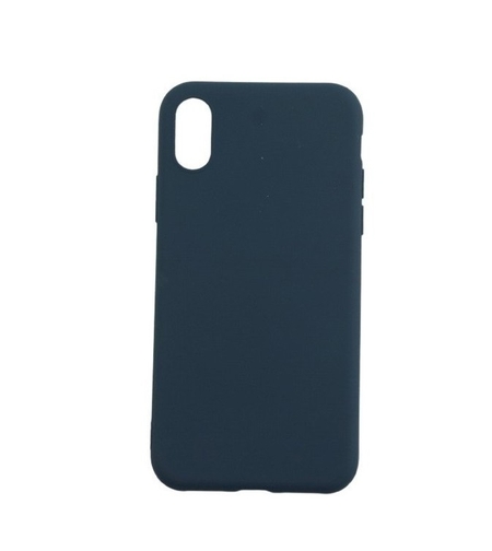 Husa de protectie Vafy compatibila cu Samsung Galaxy A12 Matte Tpu Albastru inchis