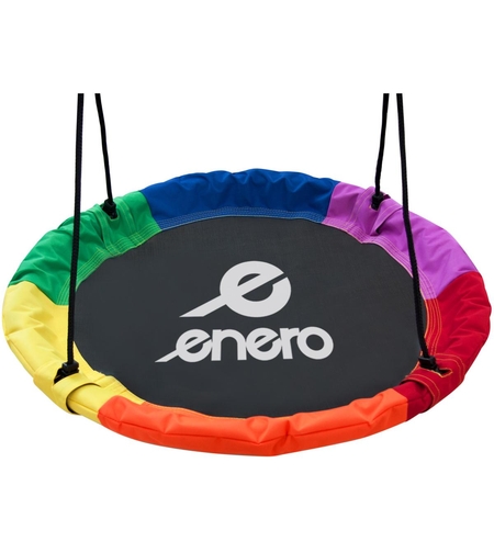 Leagan tip cuib, diametru XXL 110 cm, inaltime reglabila, maxim 150 kg, multicolor