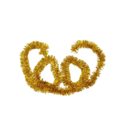 Beteala Craciun, Flippy, auriu, marimea: 2 m x 5 cm material:folie PVC, interior/exterior