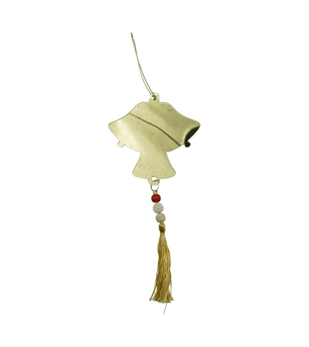 Ornament brad, Flippy, Clopotei, Auriu, Lucios, 10*23CM, Acril, Interior/ Exterior