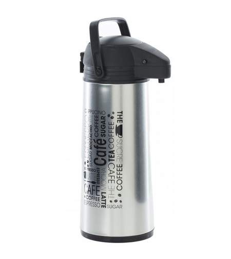 Termos bauturi 5Five Neta, inox, 1.8 litri, 17x13x36 cm, argintiu
