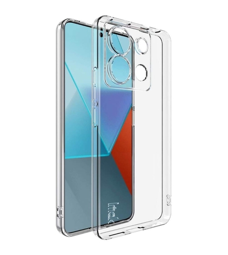 Husa de Protectie, Vafy, pentru Xiaomi Redmi Note 13 Pro 5G, TPU Protect Plus, cu Dust Plug, Transparent