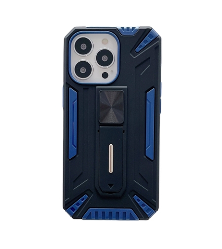 Husa de protectie Vafy pentru Apple iPhone 13 Pro Defender Sergeant Brave cu suport,Albastru