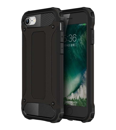 Husa protectie Flippy pentru Huawei P Smart 2020 Defender Model 1, Negru