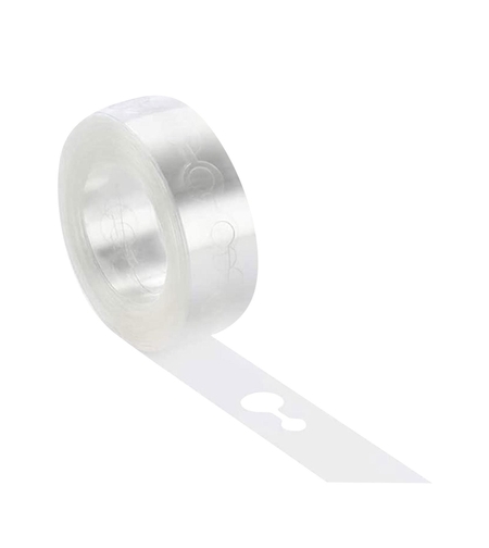 Banda Transparenta pentru Prinderea Baloanelor, Flippy, din PVC, 5 m, Gauri Duble, Transparent