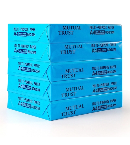Hartie Copiator A4 Mutual Trust, Flippy, 80 g/mp, 5 topuri x 500 coli/top (2500 coli), 210 x 297 mm, Hartie Multifunctionala pentru Imprimanta si