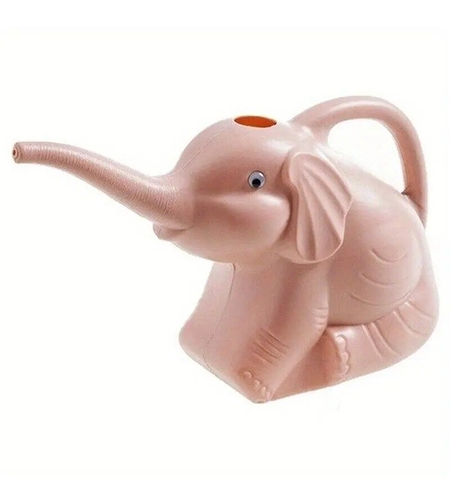 Stropitoare pentru Copii, Flippy, in forma de Elefant, 1500 mL, pentru Udat Plante, 19.5x17x11.8 cm, Roz