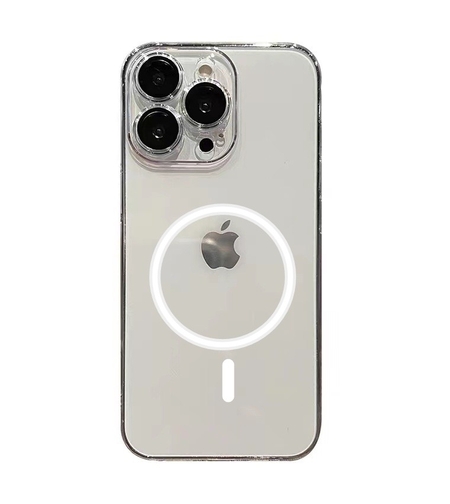 Husa protectie Vafy pentru Apple iPhone 14 Plus, MagSafe Silicone, Protectie si folie camera inclusa, protectie camera, Fumuriu
