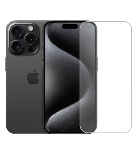 Folie de Protectie pentru Apple iPhone 15 Pro, Vafy, Sticla Securizata 3D, High Definition pentru Ecran complet, Anti Zgirieturi, Anti bule, Transparenta