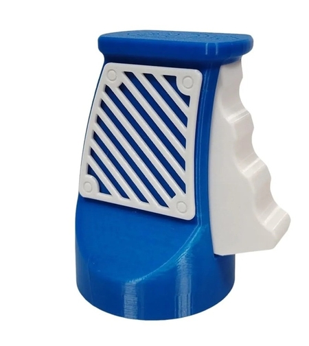 Desfacator Doze, Vafy, din ABS, 10.7 x 8 cm, Manual, Albastru Inchis/Alb