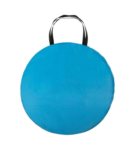 Cort plaja si picnic semi-deschis Sersimo, protectie UV, 150x90x90cm, albastru negru