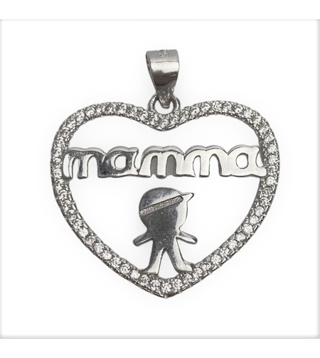 Pandantiv Argint 925 Mamma, 2.44 g