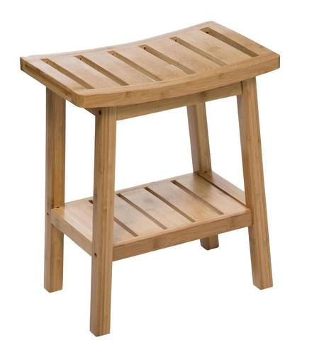 Taburet depozitare 5Five Bambou Natural, bambus, 40x25x46 cm, natur