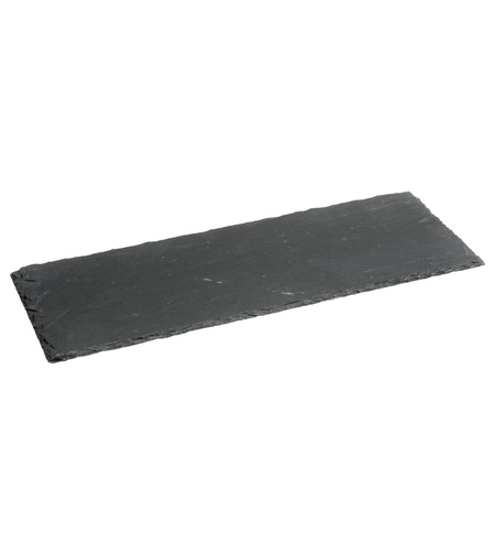 Platou servire Atmosphera ardezie, 11x30 cm, negru