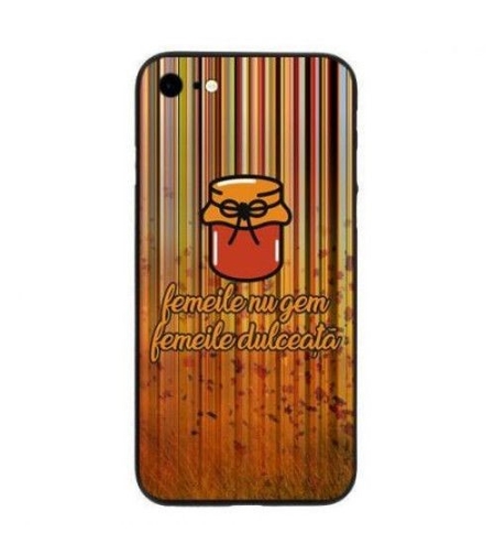 Husa Apple iPhone 8 Multicolor Mesaj Gem