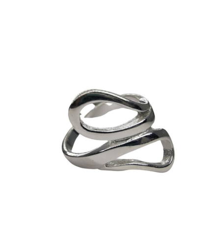 Inel, Jolie Silver, Argint 925 Sarpe Dublu M 54