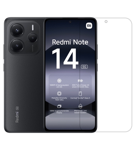 Folie Sticla Securizata pentru Xiaomi 14, Vafy, Sticla de Protectie Compatibila cu Xiaomi 14, 2.5D, HD, Transparenta