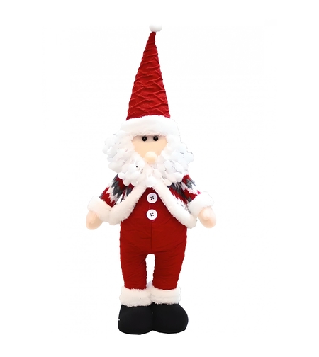 Figurina Craciun, Mos Craciun, rosu, inaltime 55 cm