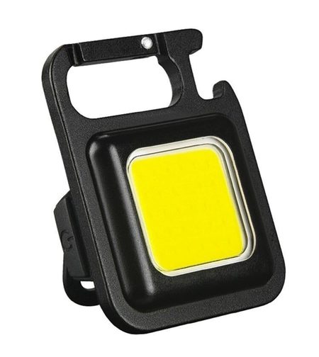 Lanterna de buzunar tip breloc, 30 LED-uri, incarcare prin usb Type C, pentru exterior, camping, alpinism, ciclism, Flippy
