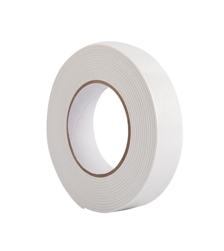 Banda Dubla Adeziva, Flippy, Banda Adeziva cu Burete, pentru Cadouri si Ambalaje, 3 m, Latime 2.5 cm, Alb
