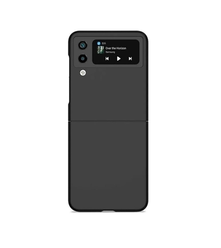 Husa de Protectie, Vafy, Compatibila cu Samsung Galaxy Z Flip5, Magsafe Pliabila, Incarcare Wireless, Negru