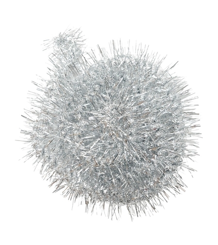 Beteala Craciun, Flippy, argintiu, marimea: 2 m x 8 cm material:folie PVC, interior/exterior
