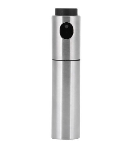 Pulverizator ulei Flippy, spray, material otel inoxidabil, manual, 100 ml, 17.7 x 4 cm, argintiu