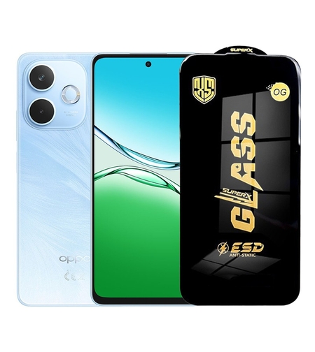 Folie de Protectie pentru Oppo A5 Pro, Vafy, Sticla Securizata ESD, Margini Negre, Rezistenta la Zgirieturi, Antistatica, 0.35 mm, Transparenta