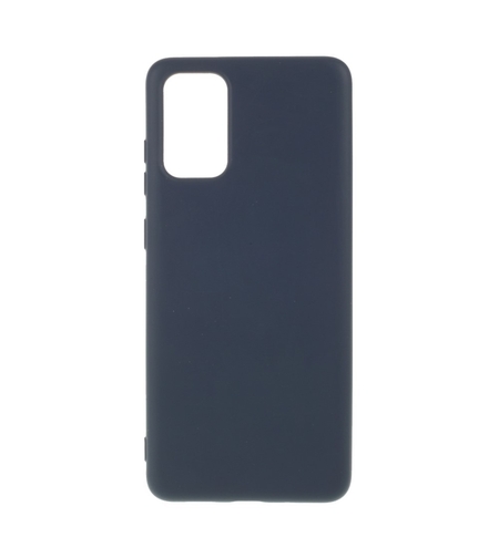 Husa protectie compatibila cu Samsung S20 Plus Liquid Silicone Case Albastru inchis