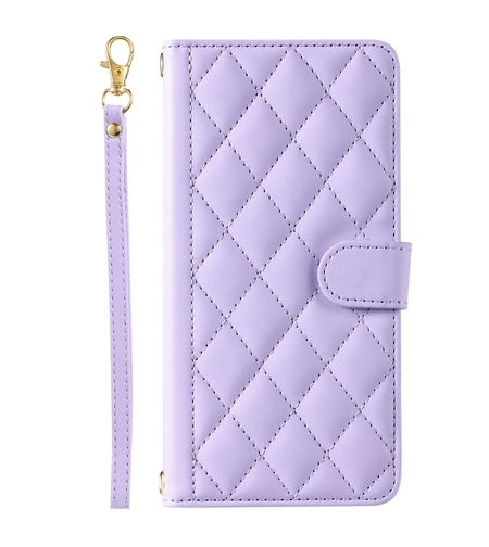 Husa de Protectie Tip Carte, Vafy, pentru Apple iPhone 15 Pro, Model cu Suport si Capsa, Antisoc, Rezistenta la Impact, Protectie Camera, Mov