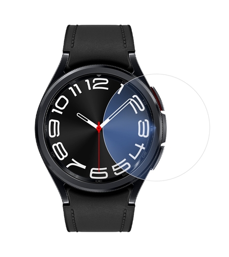 Folie Securizata pentru Samsung Galaxy Watch6 Classic 33mm, Vafy, Sticla de Protectie Compatibila cu Samsung Galaxy Watch6 Classic 33MM, Sticla Securizata 2.5 D, Transparent