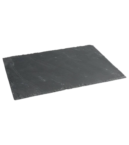 Platou servire Atmosphera ardezie, 30x40 cm, negru