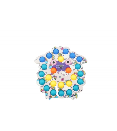 Jucarie senzoriala antistres, Simple Dimple, Oaie, Multicolor, V4