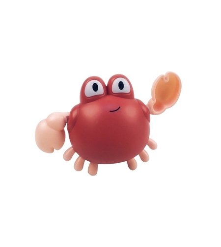 Jucarie de baie pentru copii, Flippy, crab rosu