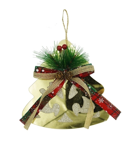 Ornament brad, Flippy, Brad, Auriu, Lucios, 16*17CM, Acril, Interior/ Exterior