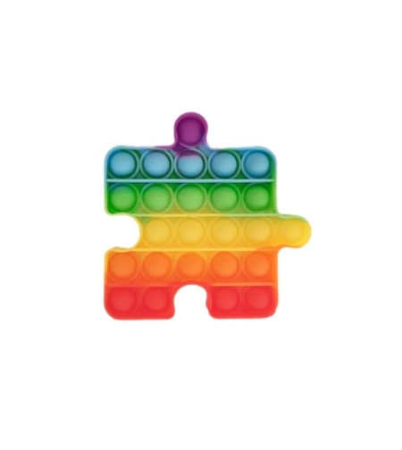 Jucarie senzoriala, Flippy, Pop It Now and Flip It, Piesa Puzzle, Multicolor