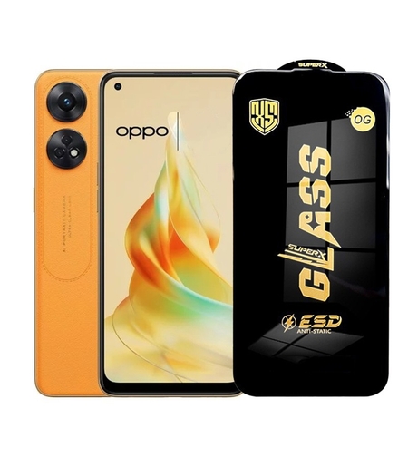 Folie de Protectie pentru Oppo Reno8 T, Vafy, Sticla Securizata ESD, Margini Negre, Rezistenta la Zgirieturi, Antistatica, 0.35 mm, Transparenta