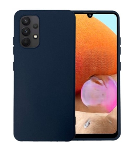 Husa de Protectie, Vafy, pentru Samsung Galaxy A32 5G, din TPU + PC, cu Suport pentru Card, Albastru Inchis