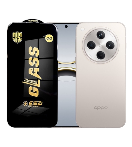 Folie de Protectie pentru Oppo Find X8s+, Vafy, Sticla Securizata ESD, Margini Negre, Rezistenta la Zgirieturi, Antistatica, 0.35 mm, Transparenta