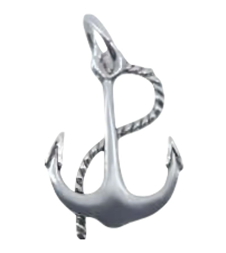 Pandantiv, Jolie Silver, Argint 925, Model Ancora, 22 x 14 mm, 0.9 g