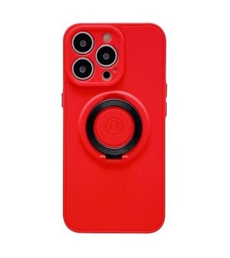 Husa protectie Vafy compatibila cu Apple iPhone 13 Pro Mag Safe Silicone Rosu