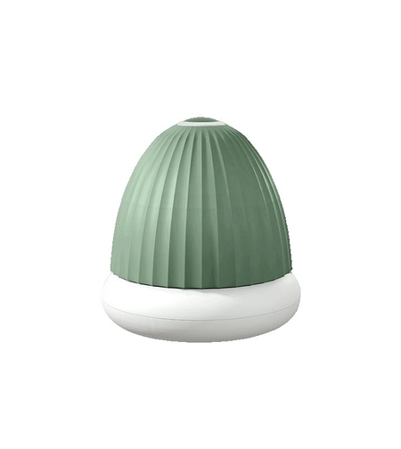 Aparat de Scame 2 in 1, Vafy, Curatare Haine si Lampa de Veghe, 3 Trepte, Incarcare Tip C, 4 W, 9 x 10 cm, Verde