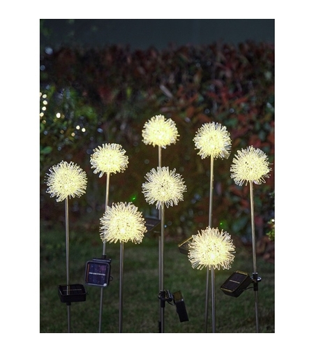 Lampa solara sub forma de Papadie, alb cald, Vafy