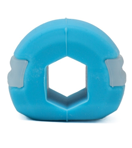 Dispozitiv de Tonifiere Faciala, Flippy, din Silicon, Corectare Mandibula/Maxilar, Albastru