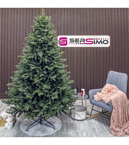 Brad artificial Christmas Deluxe by Sersimo, Royal Felara, 2D+3D, 250cm