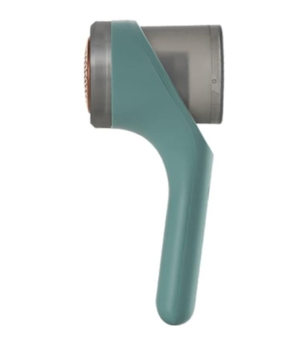 Aparat Scame si Par Haine, Vafy, Electric, USB inclus, Periuta Curatare, pentru Diferite Tesaturi, 3 Trepte, 20.5 x 8.8 x 7 cm, Verde