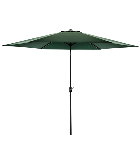Umbrela terasa gradina, cu inclinare si husa, 300cm, Verde