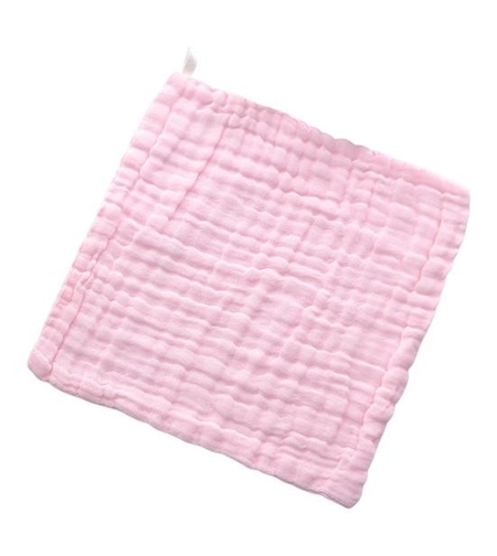 Prosop Absorbant, Flippy, din Bumbac, 6 Straturi, 30 x 30 cm, Roz